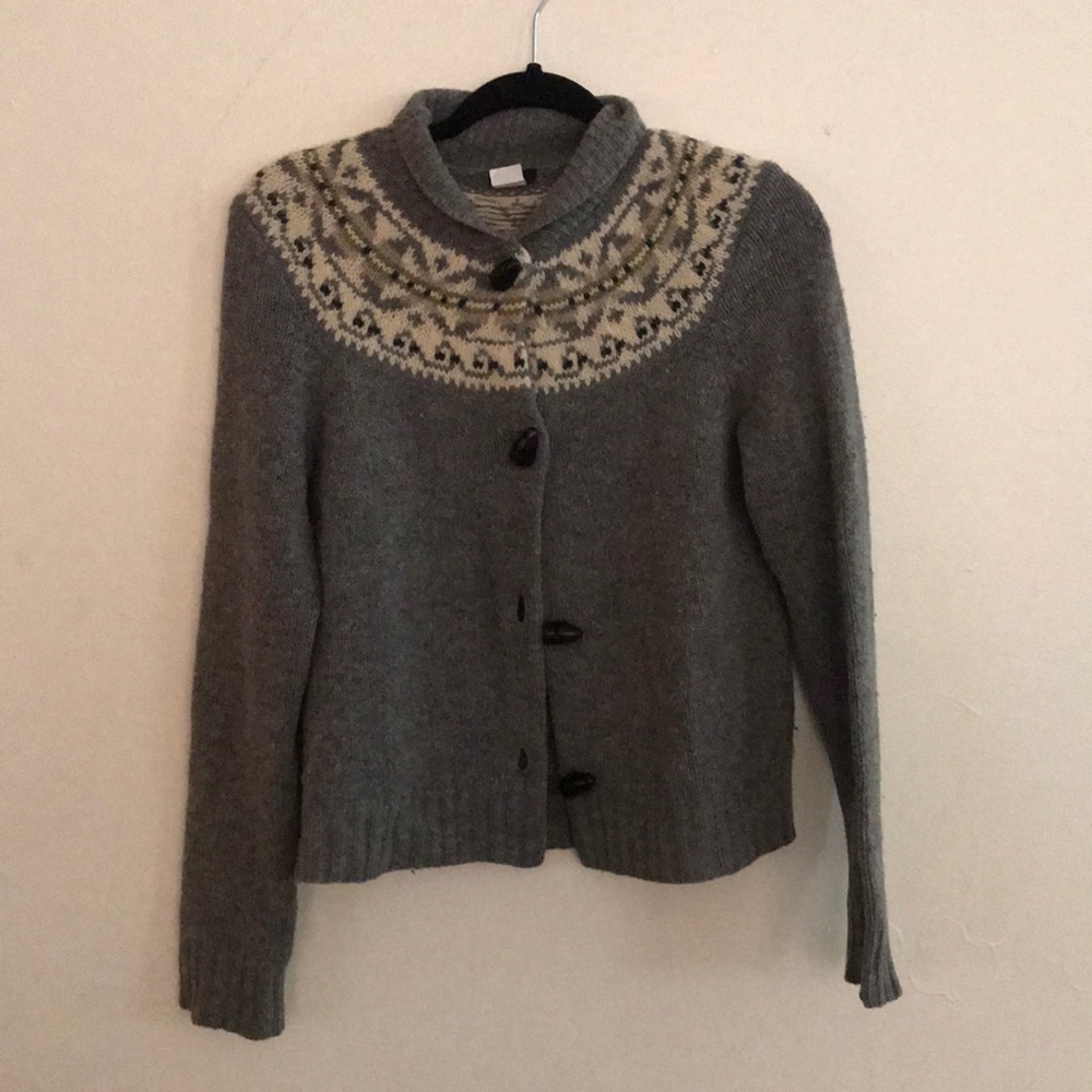 J.Crew wool cardigan